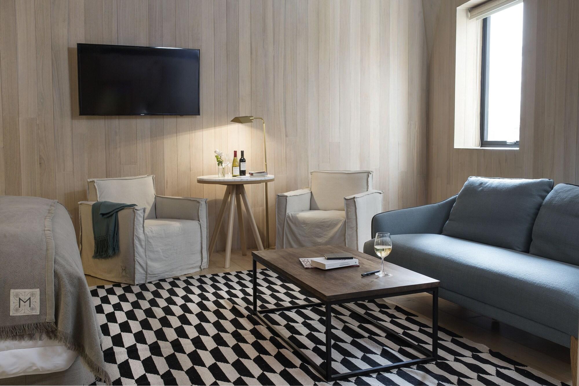 Hotel Magnolia サンティアゴ エクステリア 写真 A living room at the hotel