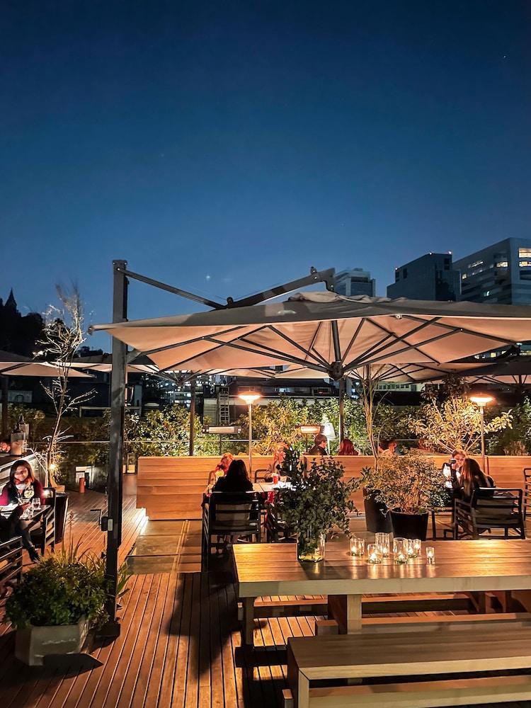 Hotel Magnolia サンティアゴ エクステリア 写真 The Sky Bar