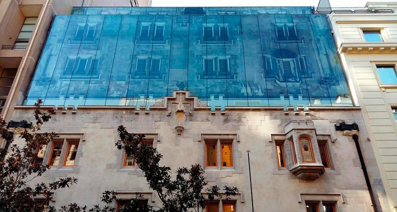 Hotel Magnolia サンティアゴ エクステリア 写真 The building's glass roof