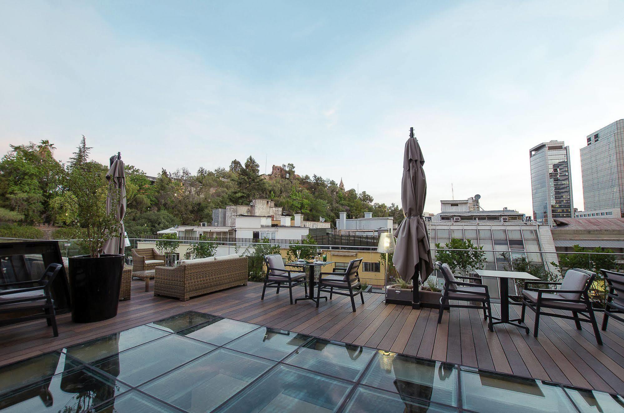 Hotel Magnolia サンティアゴ エクステリア 写真 Rooftop terrace